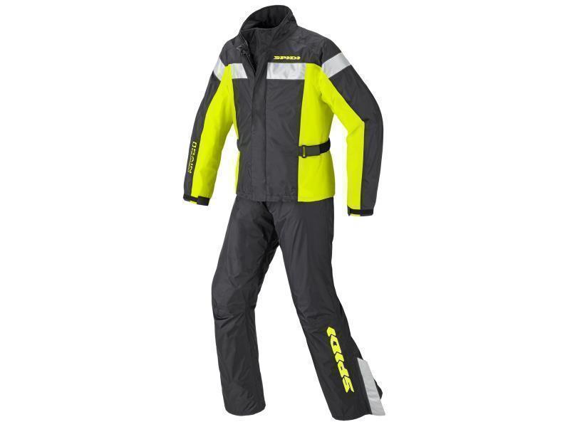 Spidi Touring Rain Kit completo antipioggia giacca e pantalone Giallo fluo - antipioggia