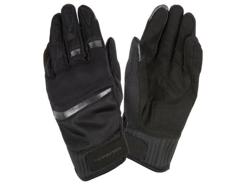 Tucano Penna guanti moto certificati EN13594 Nero - guanti in tessuto