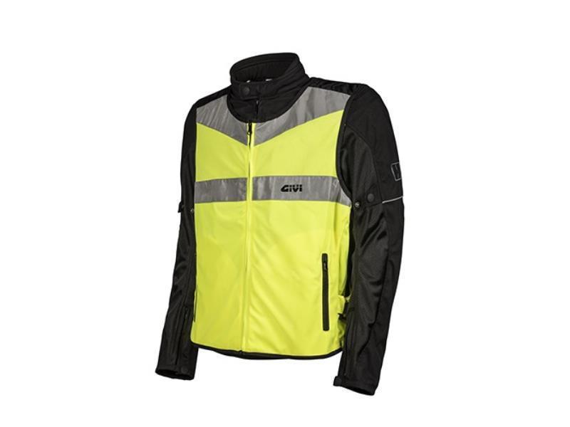 Givi Trekkervest gilet alta visibilità norma CEE EN1150 Giallo - gilet moto