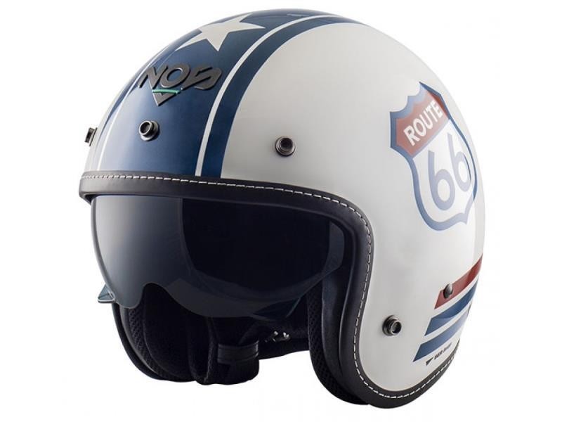 Nos NS1 casco moto vintage Route - caschi jet