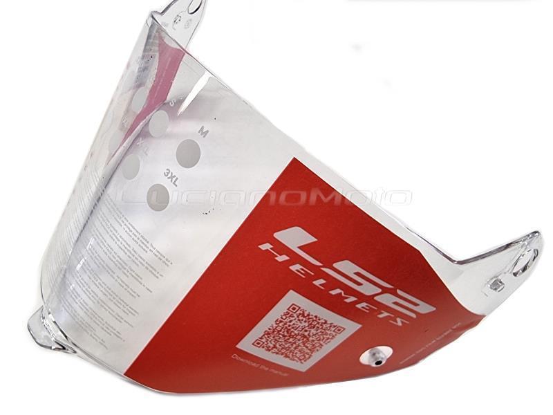 LS2 Visiera MX436 Pioneer Trasparente / pred pinlock - visiere