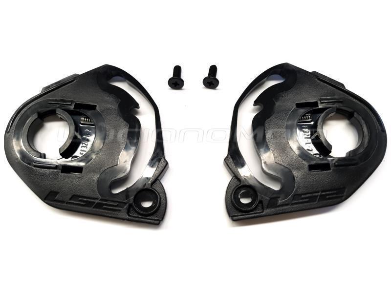 LS2 Meccanismi visiera FF320 Stream / FF353 Rapid Nero - ricambi