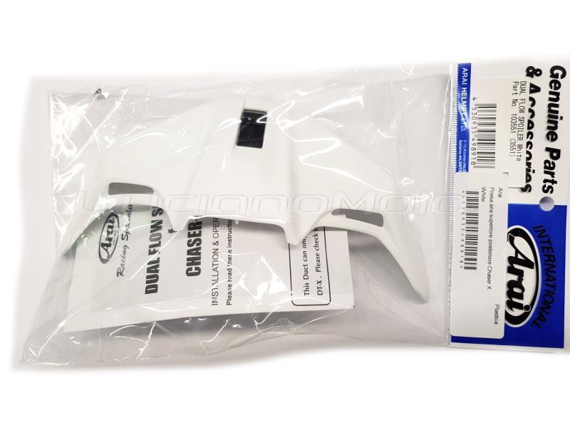 Arai Presa aria superiore posteriore Chaser X White - ricambi