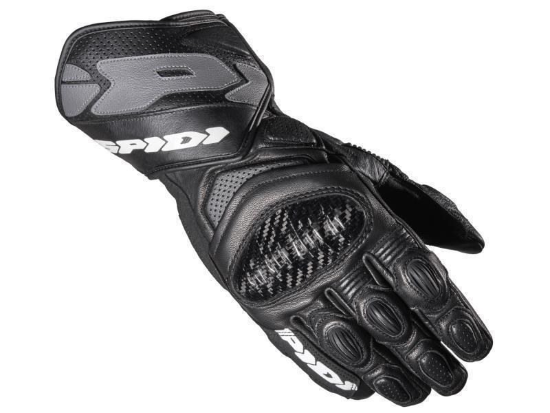 Spidi Carbo 7 guanti moto racing Nero - guanti in pelle