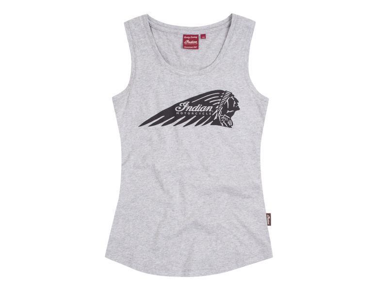 Indian Fringe canotta donna Grigio - tshirt e polo