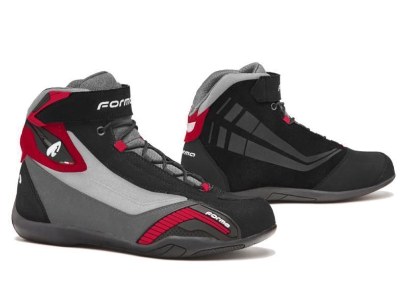 Forma Genesis scarpe moto urban sport Nero / Rosso / Bordeaux - scarpe