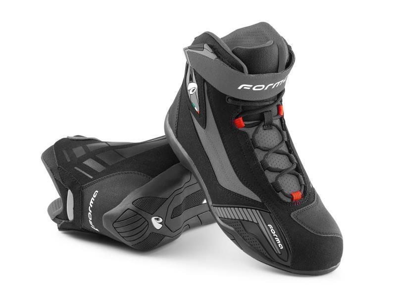 Forma Genesis scarpe moto urban sport Nero / Grigio - scarpe