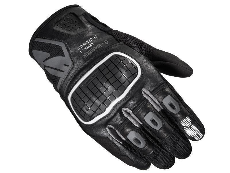 Spidi G Warrior guanti moto certificati EN13594 Nero - guanti in tessuto