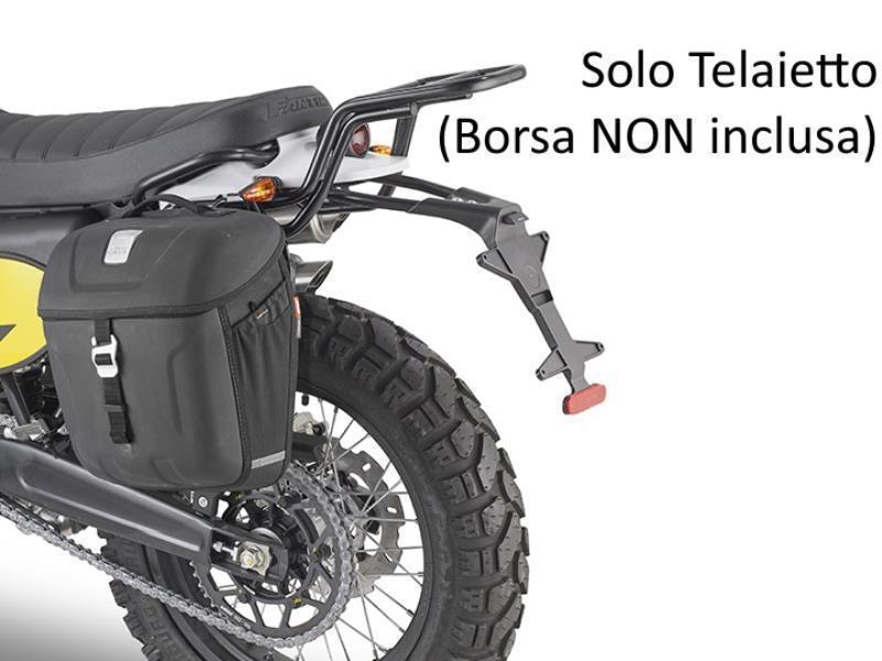 Givi TMT9150 Tel borsa lat sx MT501S Fantic Scrambler 125 250 500 Nero - portapacchi e portavaligie