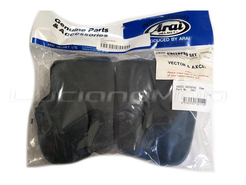 Arai Guanciali Axces 35mm - ricambi