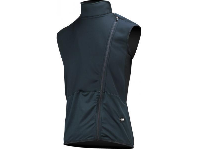 Sixs WTS2 gilet termico antivento WINTER TOURISM Black / Black / Carbon - sottotute e capi termici