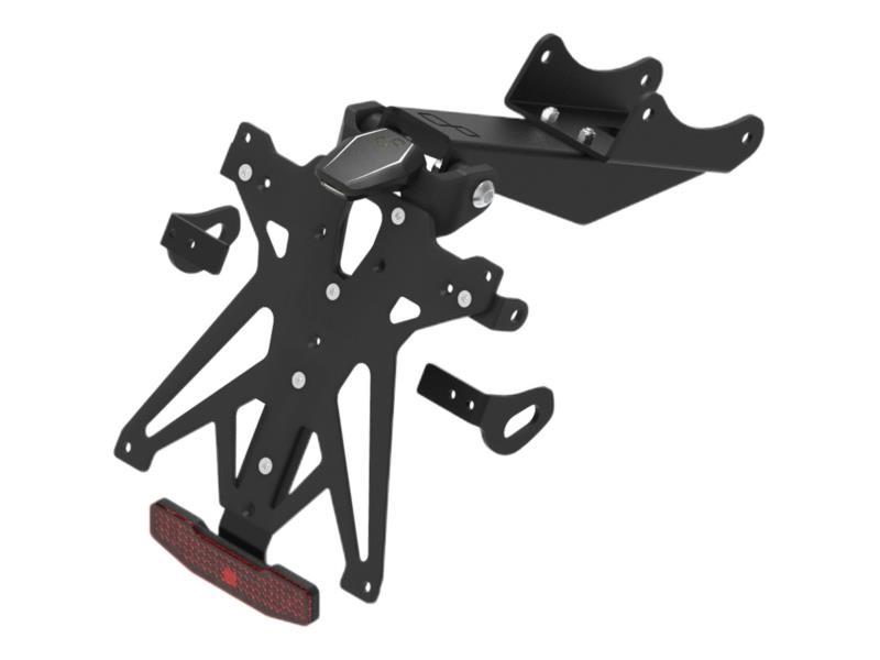 Lightech HO114 Porta targa Honda CBR 1000 RR 17 / 19 regolabile Nero - porta targa