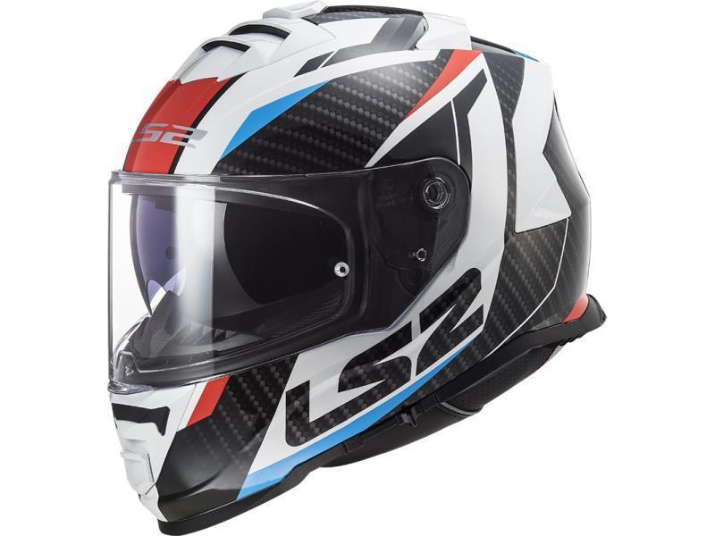 LS2 FF800 Storm casco moto Racer Red / Blue - caschi integrali