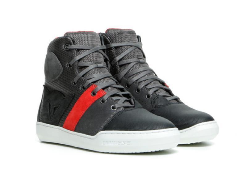 Dainese York Air Lady scarpe moto da donna estive Phantom / Red - scarpe