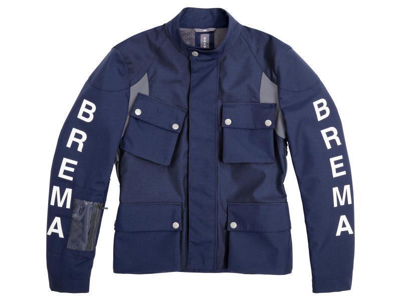 Brema Silver Vase Adv S J man giacca moto Navy - giacche in tessuto