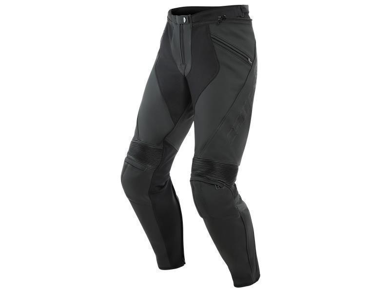 Dainese Pony 3 pantaloni moto in pelle Nero - pantaloni in pelle