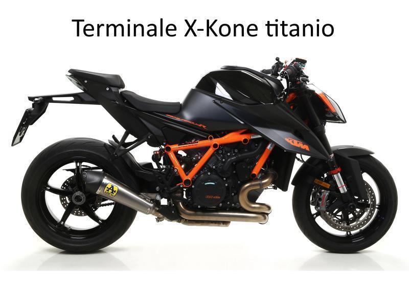 Arrow Terminale KTM 1290 Super Duke R 20/23- 1390 24 X Kone Titanio - scarichi e terminali