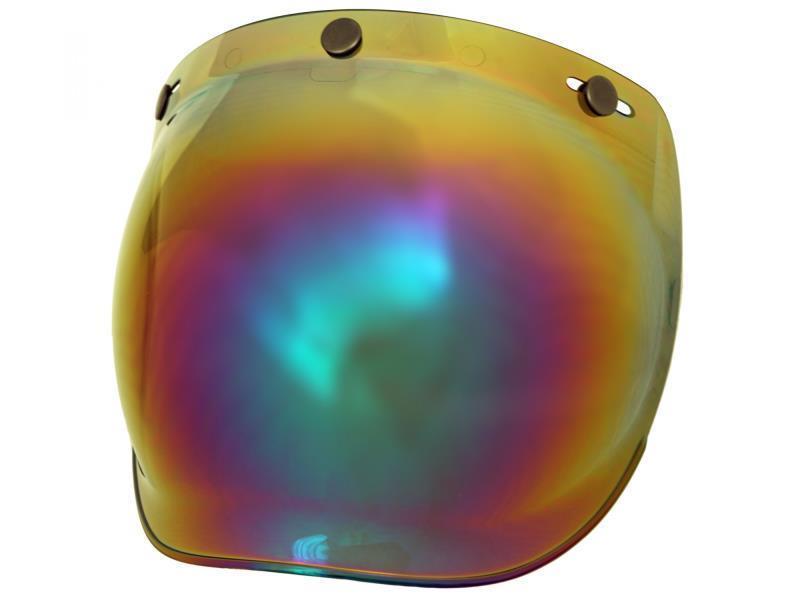 FK Visors Visiera Vintage bubble 3 bottoni Specchiata multicolor - visiere