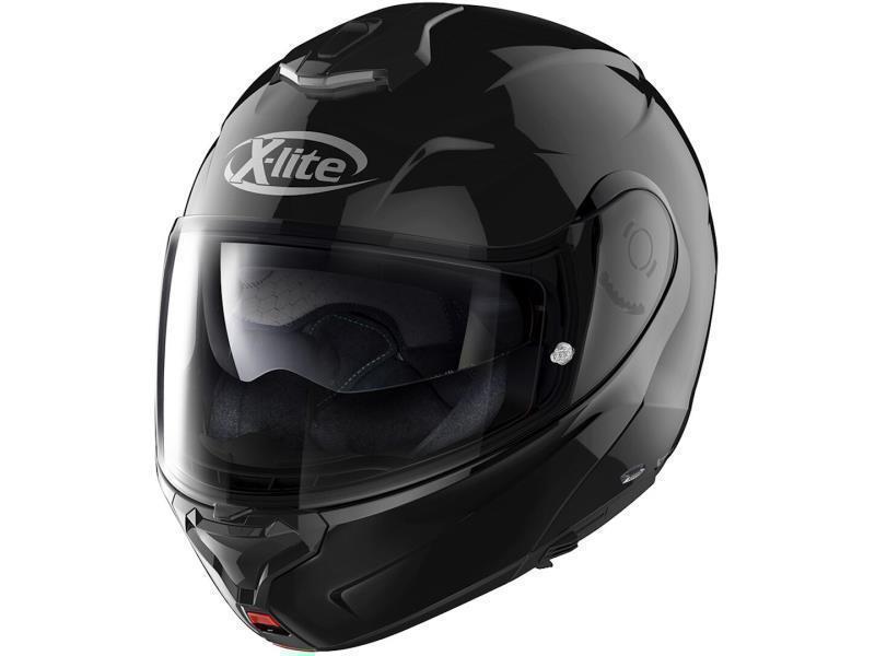 X-lite X1005 N Com casco moto apribile Elegance (1) Black - caschi modulari