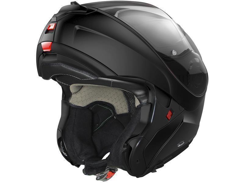 X-lite X1005 N Com casco moto apribile Elegance (4) Flat Black - caschi modulari