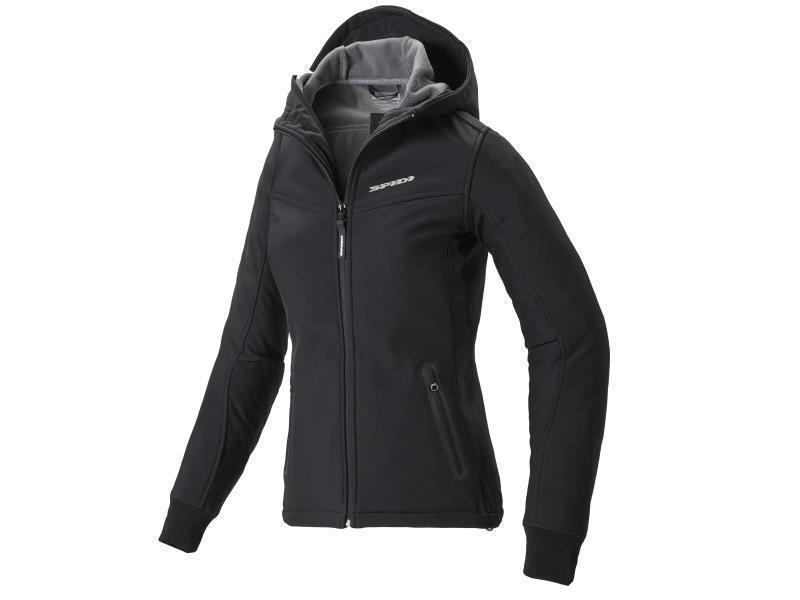 Spidi Hoodie Armor lady giacca moto donna Nero - giacche in tessuto