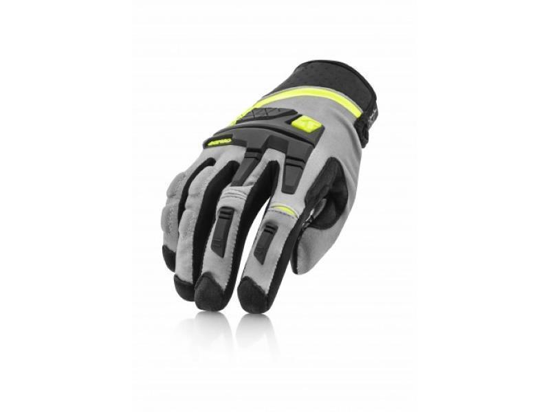 Acerbis X Enduro guanti moto CE Grigio / Giallo - guanti cross