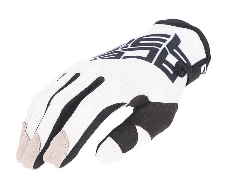 Acerbis MX X-K Kid guanti moto cross bambino Bianco - guanti cross