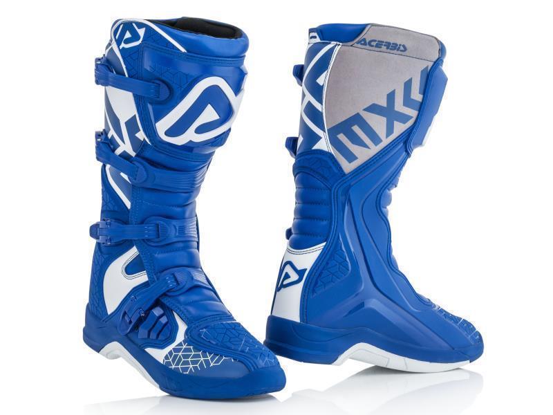 Acerbis X Team stivali moto cross Blu / Bianco - stivali cross