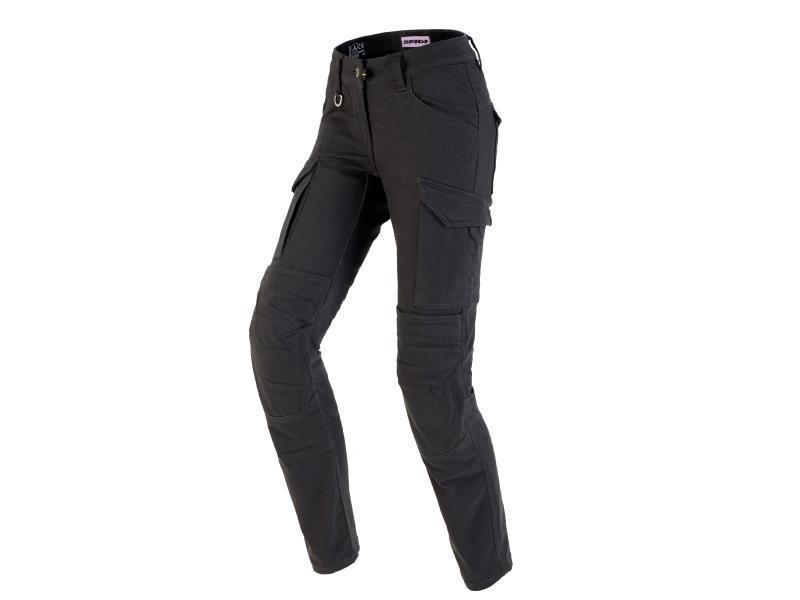 Spidi Pathfinder Cargo lady pantaloni moto donna Antracite - pantaloni in tessuto