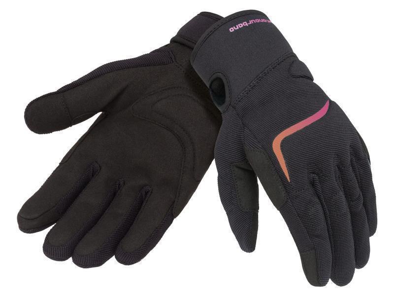 Tucano Miky lady guanti moto donna EN13594 Gradient Fucsia - guanti in tessuto