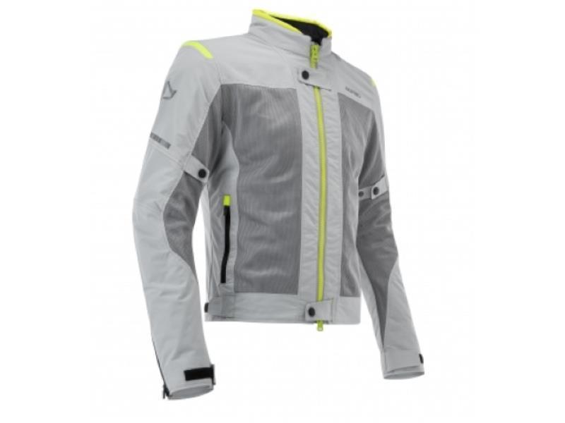 Acerbis Ramsey Vented CE lady giacca moto donna estiva Grigio / Giallo - giacche in tessuto