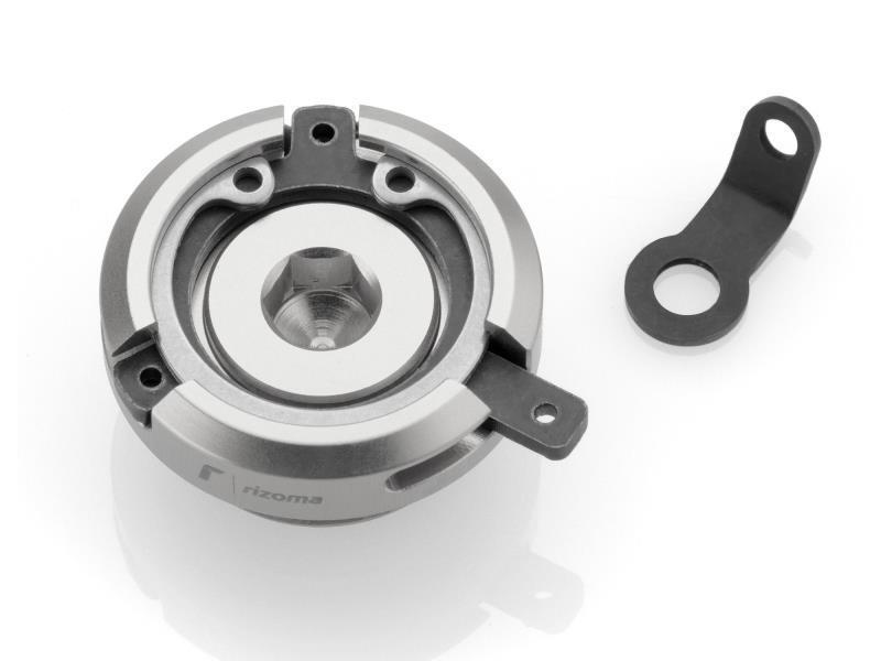 Rizoma TP053 Tappo olio motore Indian FTR 1200 Argento - tappi olio motore