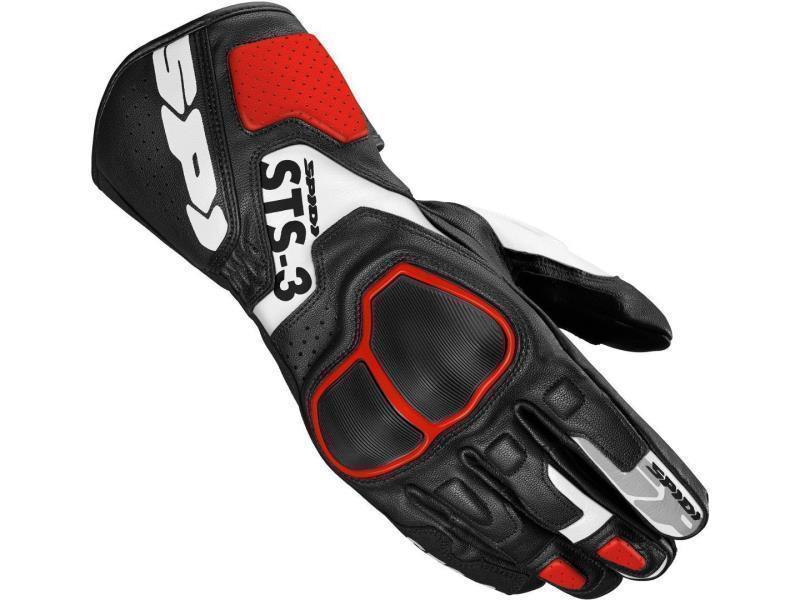 Spidi STS 3 guanti moto Rosso - guanti in pelle