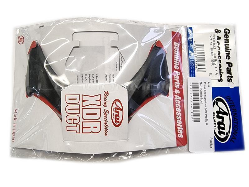 Arai Presa aria superiore post Profile V Gun metallic frost - ricambi