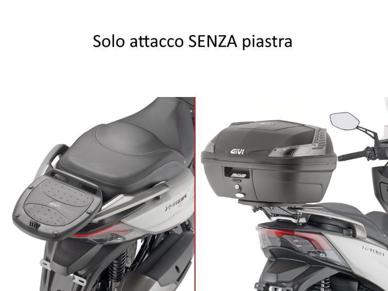 Givi SR6115 Portapacchi Kymco X Town 125-300 City 20/22 Nero - portapacchi e portavaligie