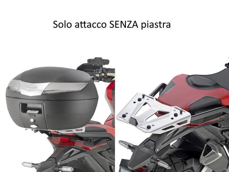 Givi 1156FZ attacco posteriore Honda X ADV 750 17/20 Nero - portapacchi e portavaligie