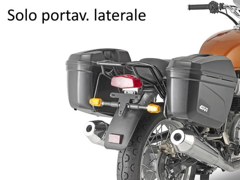 Givi PL9051 portav lat Royal Enfield Interceptor 650 19 / 0 Nero - portapacchi e portavaligie