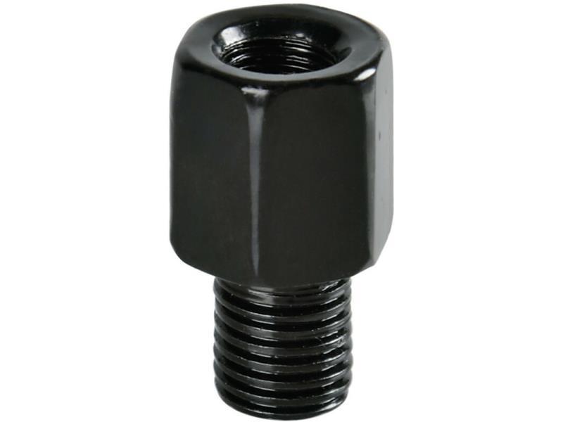Lampa 90150 Adattatore specchi moto filetto Ø 8mm DX a Ø 10mm DX Nero / Passo 1,25mm - specchietti