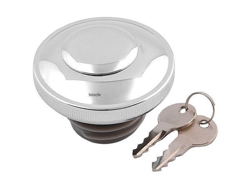 Drag Specialties Tappo serbatoio Harley con serratura e sfiato Cromato - tappi serbatoio carburante