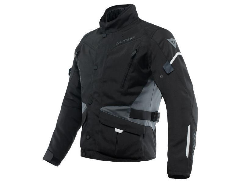 Dainese Tempest 3 D Dry giacca moto touring Ebony / Black / Ebony - giacche impermeabili