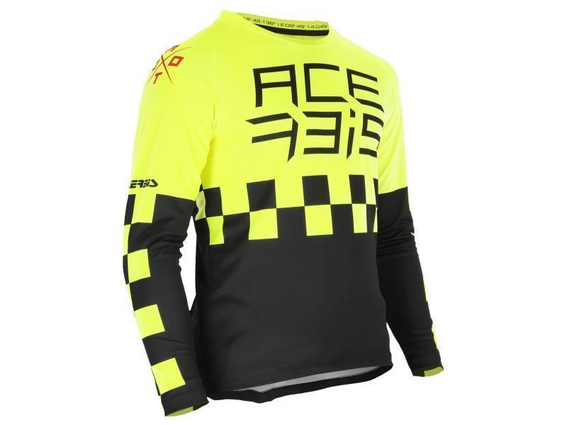 Acerbis MX J Kid One maglia moto cross bambino Giallo / Nero - maglie cross