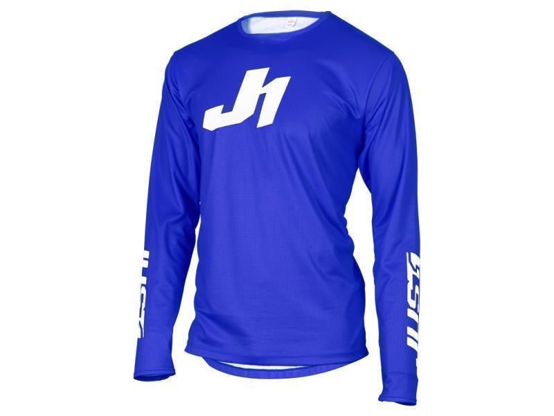 Just1 J Essential Jersey maglia moto cross Solid Blue - maglie cross
