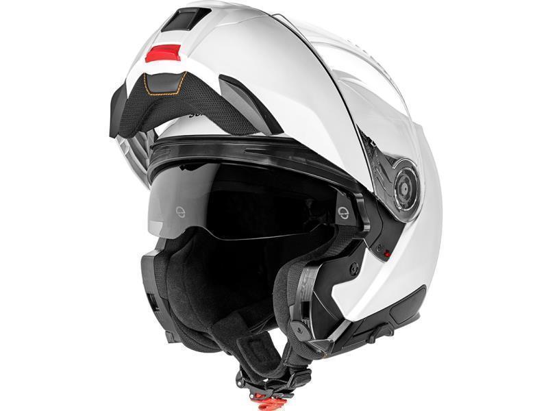 Schuberth C5 casco moto apribile Glossy White - caschi modulari