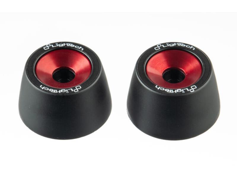 Lightech DU409 Ducati Panigale 15/21 protezioni perni ruota Rosso - protezioni perni ruota