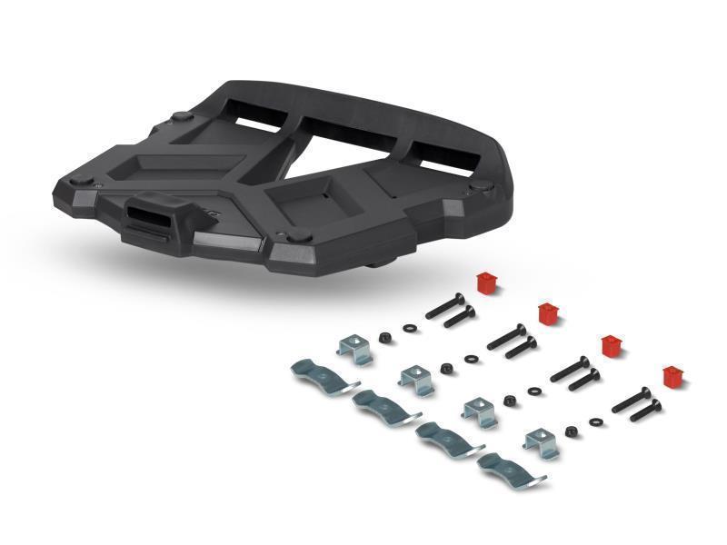 Shad D1B591PA piastra grande per bauletti Terra Nero - portapacchi e portavaligie