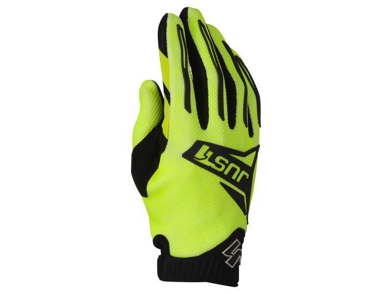 Just1 J Force 2.0 guanti moto cross Nero / Giallo fluo - guanti cross