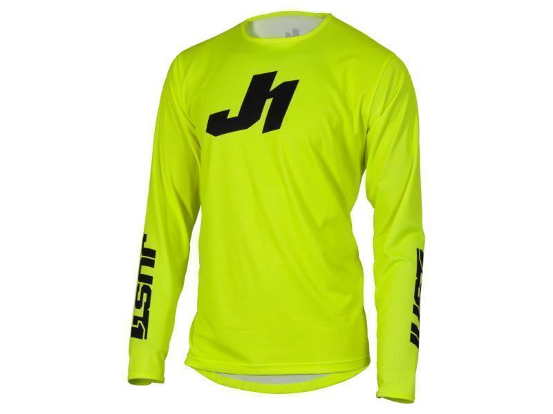Just1 J Essential Youth maglia bambino moto cross Solid Yellow fluo - maglie cross