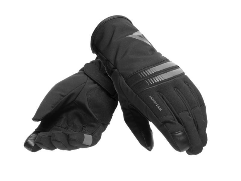 Dainese Plaza 3 D Dry lady guanti moto donna impermeabili Black / Anthracite - guanti impermeabili