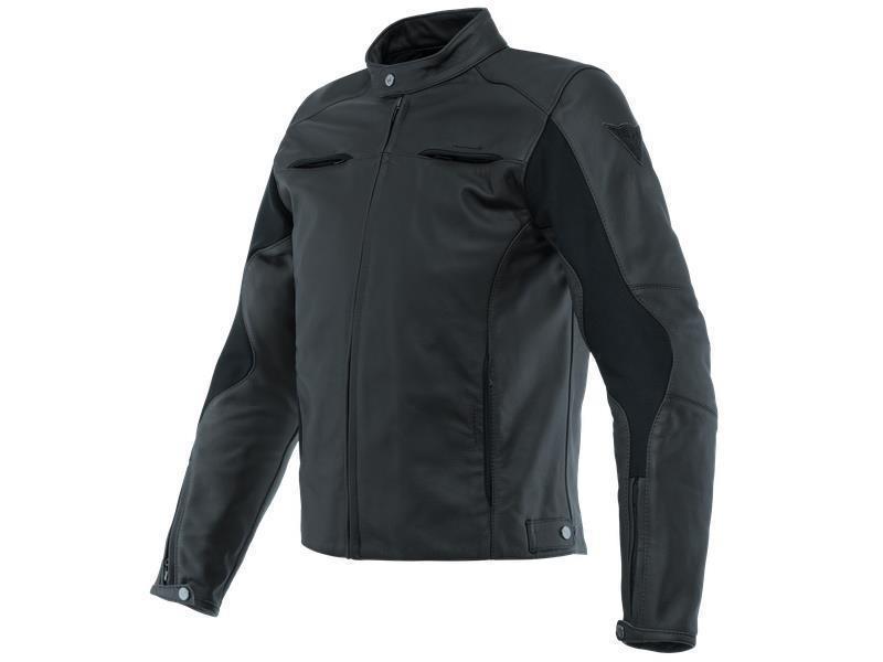 Dainese Razon 2 giacca moto Black - giacche in pelle