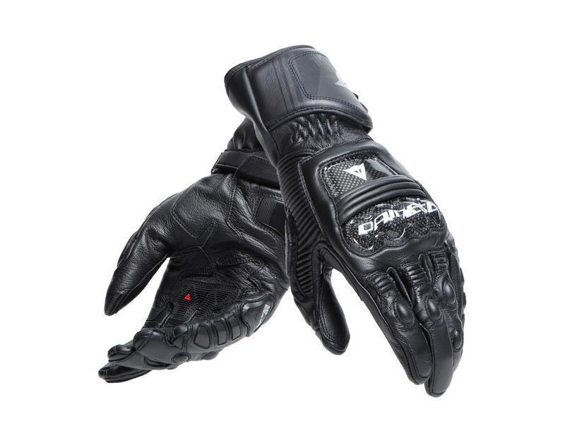 Dainese Druid 4 guanti moto racing Black / Black / Charcoal-Grey - guanti in pelle